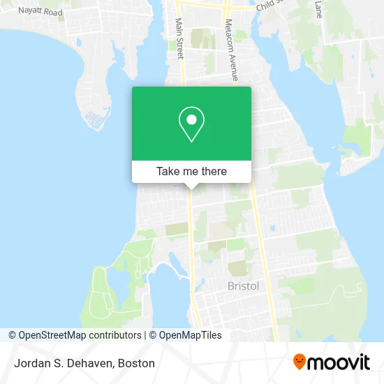 Jordan S. Dehaven map