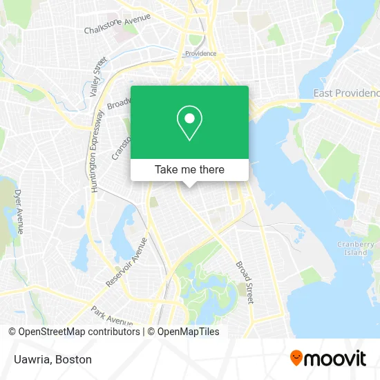 Uawria map