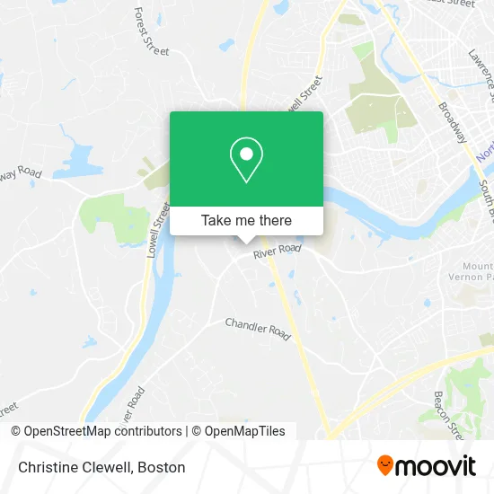 Christine Clewell map
