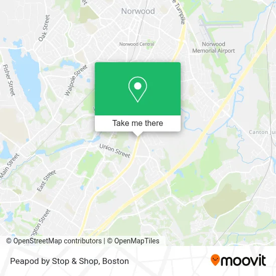 Peapod by Stop & Shop map