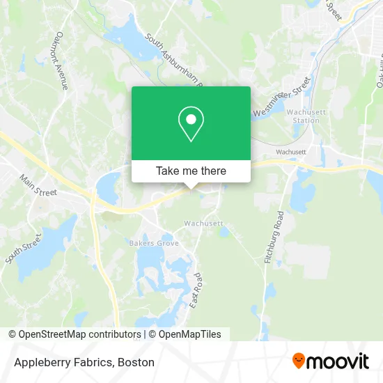 Appleberry Fabrics map