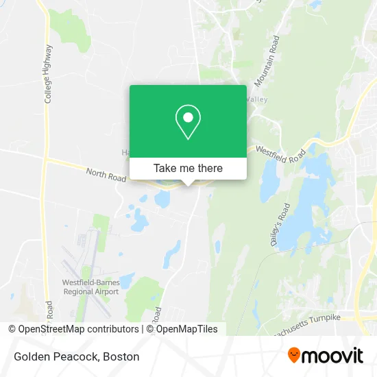 Golden Peacock map