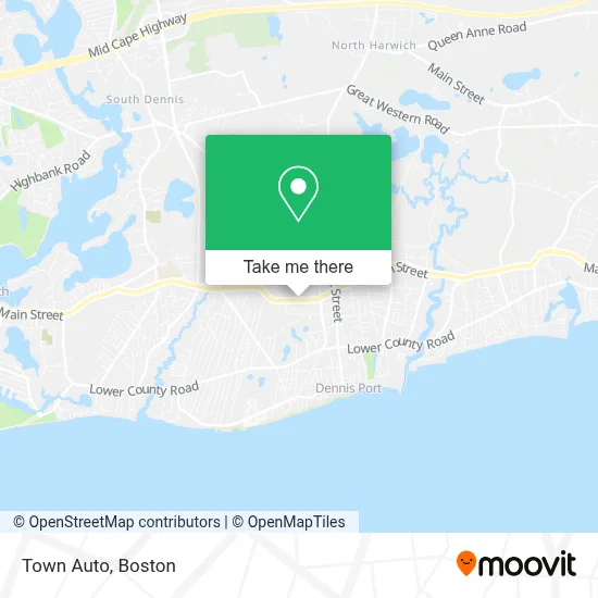 Town Auto map