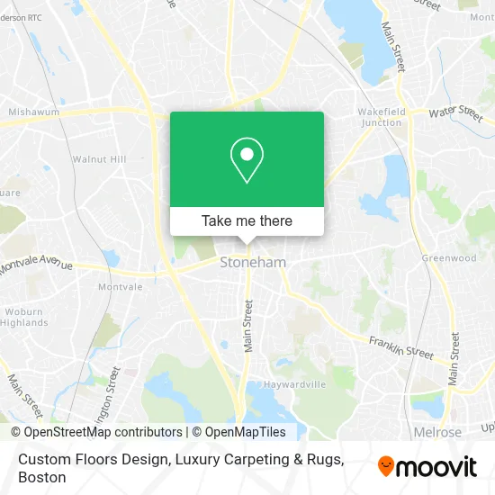 Custom Floors Design, Luxury Carpeting & Rugs map