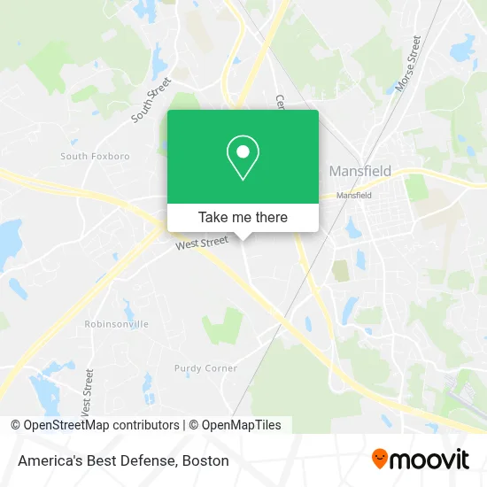 America's Best Defense map