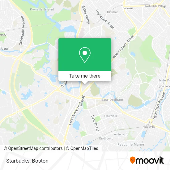 Starbucks map