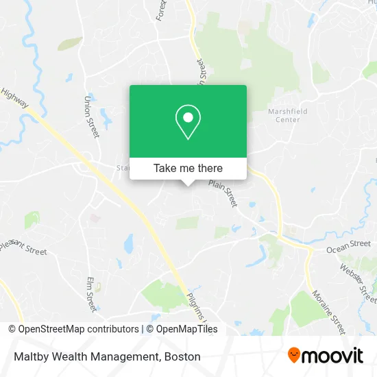 Maltby Wealth Management map