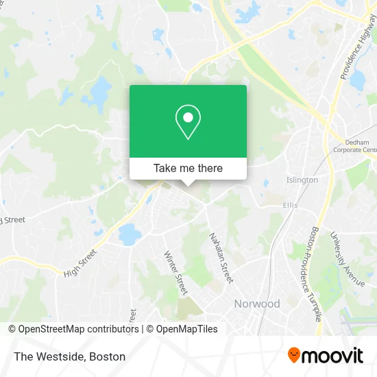 The Westside map