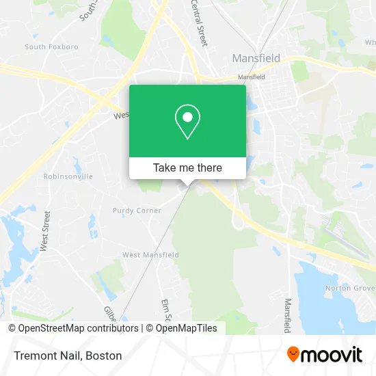 Tremont Nail map
