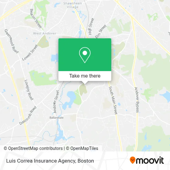 Luis Correa Insurance Agency map