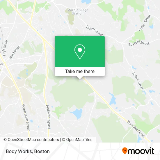 Body Works map