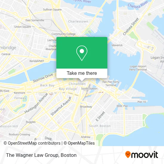 The Wagner Law Group map