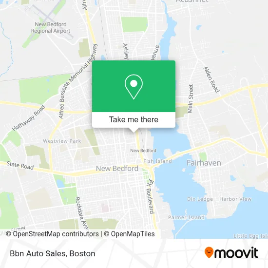 Bbn Auto Sales map