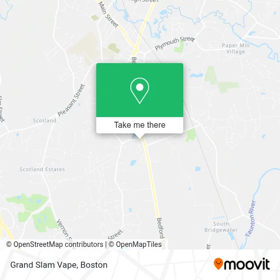 Grand Slam Vape map