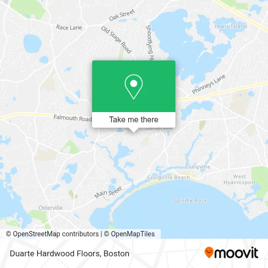 Duarte Hardwood Floors map