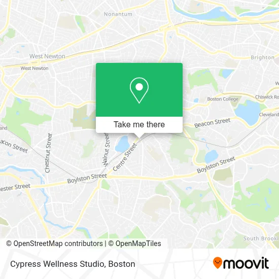 Cypress Wellness Studio map