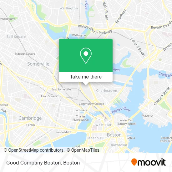 Good Company Boston map