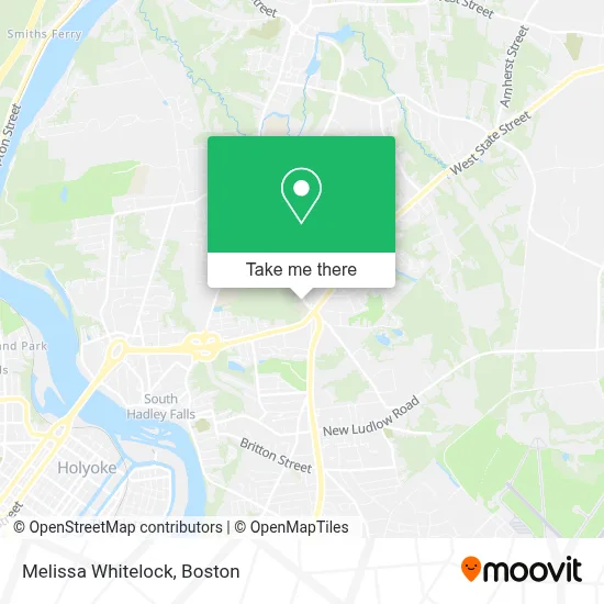 Melissa Whitelock map