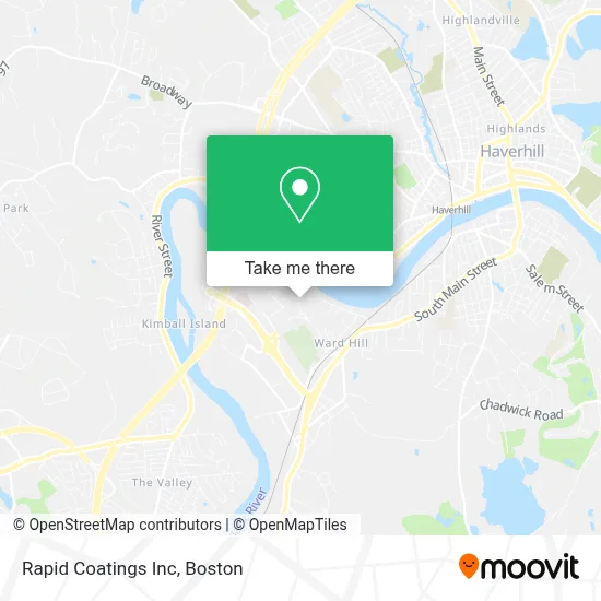 Rapid Coatings Inc map