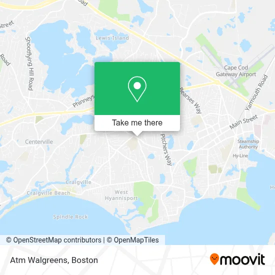Atm Walgreens map