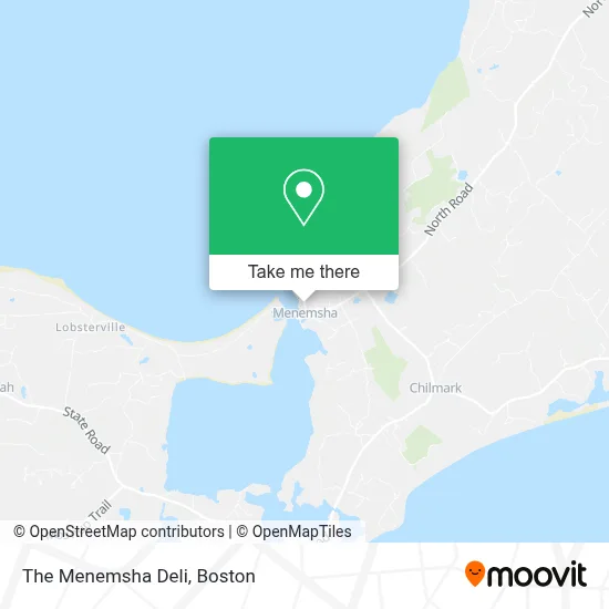 The Menemsha Deli map