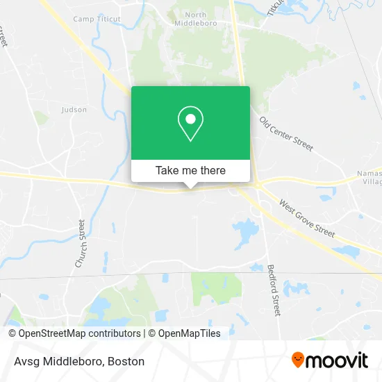 Avsg Middleboro map