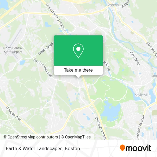 Earth & Water Landscapes map