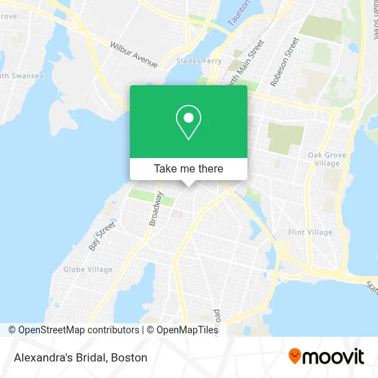 Alexandra's Bridal map