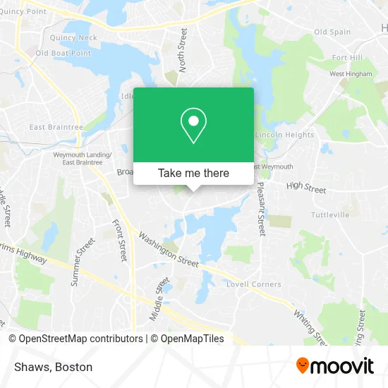 Shaws map