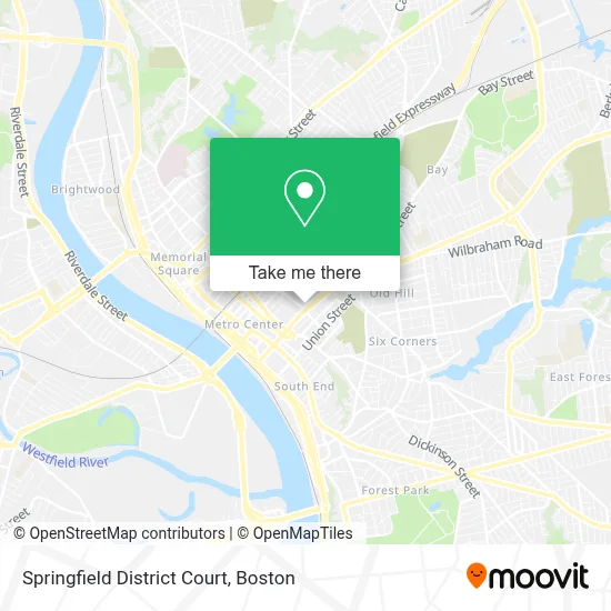 Springfield District Court map