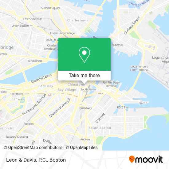 Leon & Davis, P.C. map