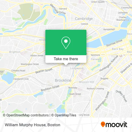 William Murphy House map