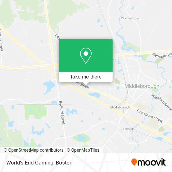 World's End Gaming map