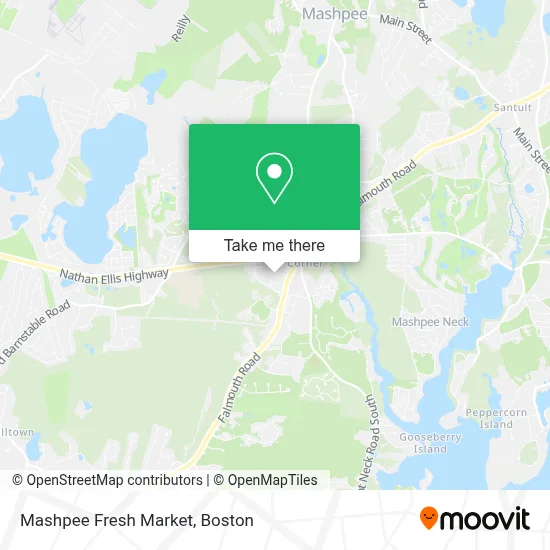 Mashpee Fresh Market map