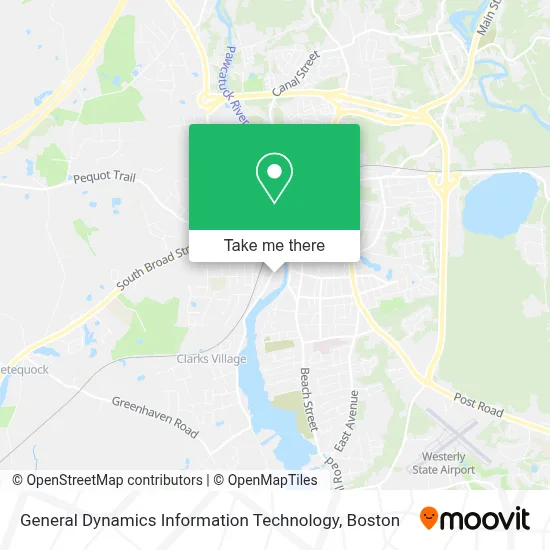 General Dynamics Information Technology map