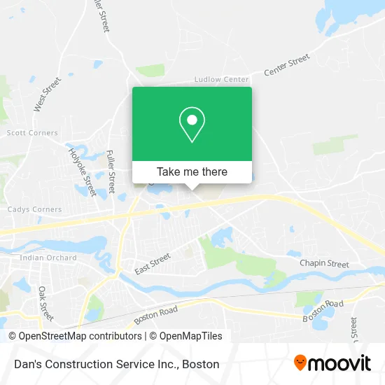 Dan's Construction Service Inc. map