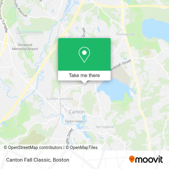 Canton Fall Classic map
