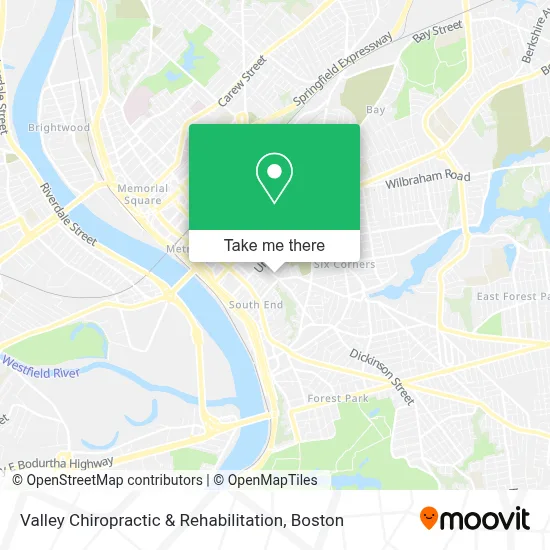 Valley Chiropractic & Rehabilitation map