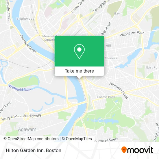 Hilton Garden Inn map