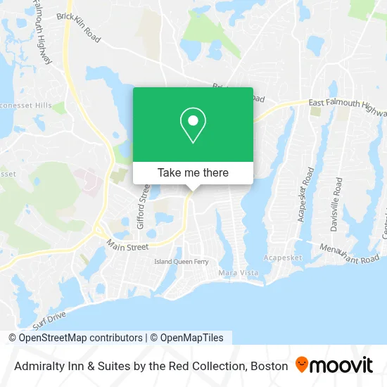 Admiralty Inn & Suites by the Red Collection map