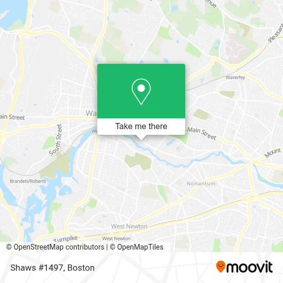 Shaws #1497 map