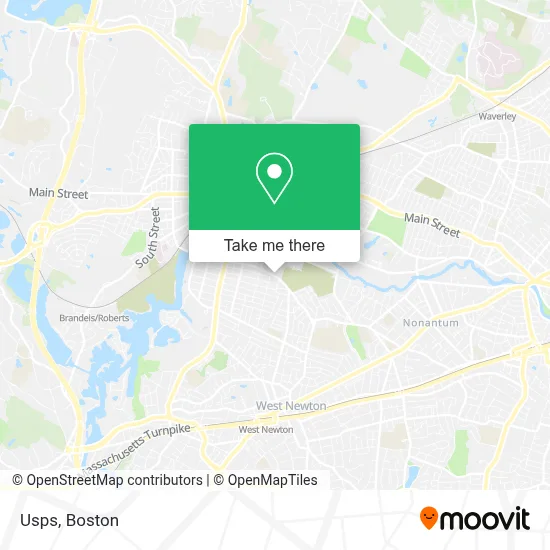 Usps map