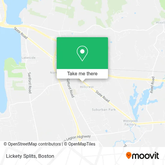 Lickety Splits map