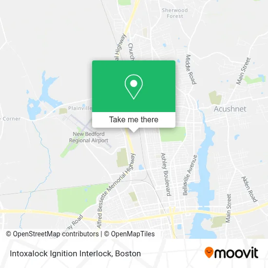 Intoxalock Ignition Interlock map