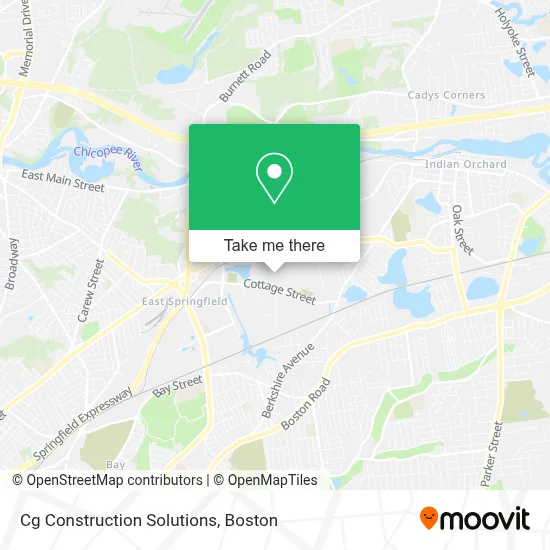 Cg Construction Solutions map