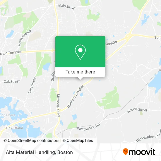Alta Material Handling map