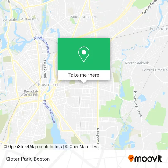 Slater Park map