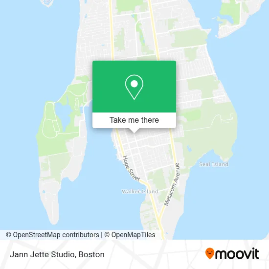Jann Jette Studio map