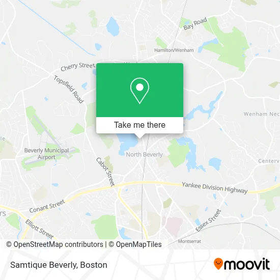 Samtique Beverly map