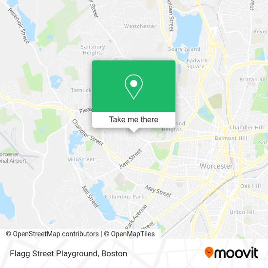 Flagg Street Playground map